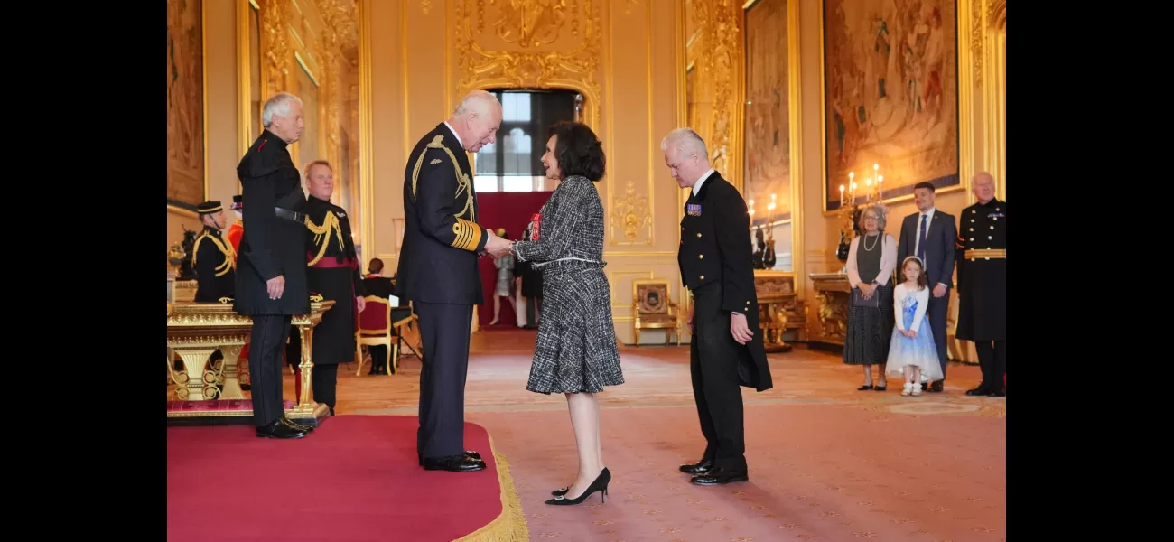 British singer apologizes for breaking royal protocol with King Charles.