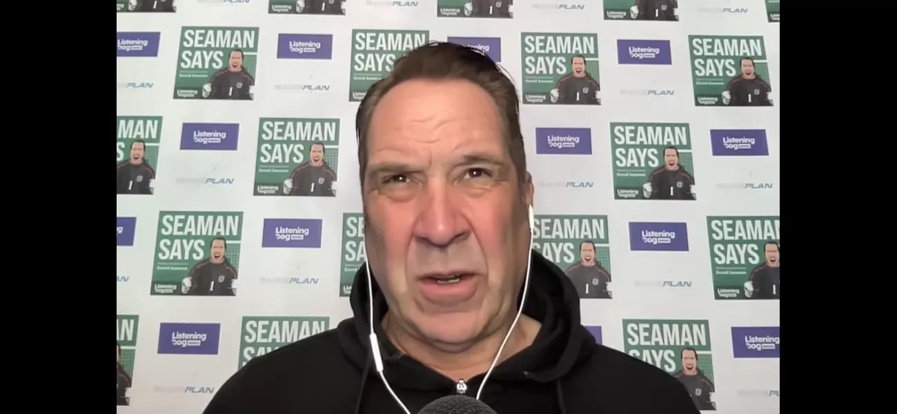 David Seaman advises Aaron Ramsdale to leave Arsenal after the club's £40m transfer move.