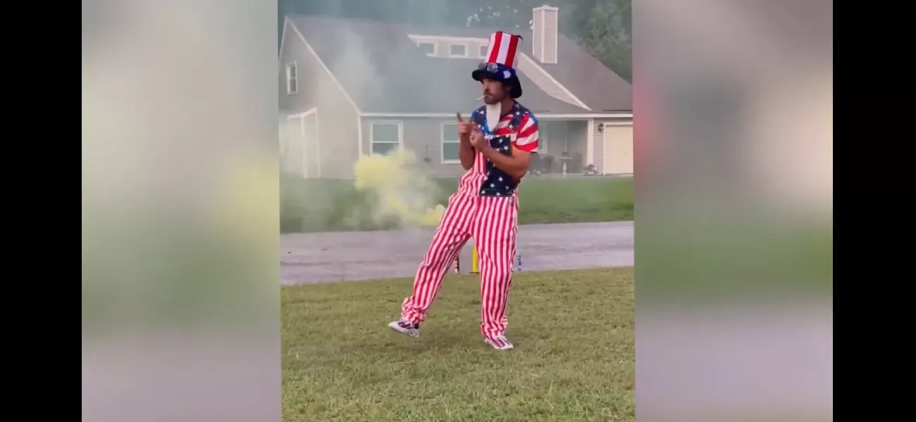 Dad's last words before passing away after putting lit firework on head.