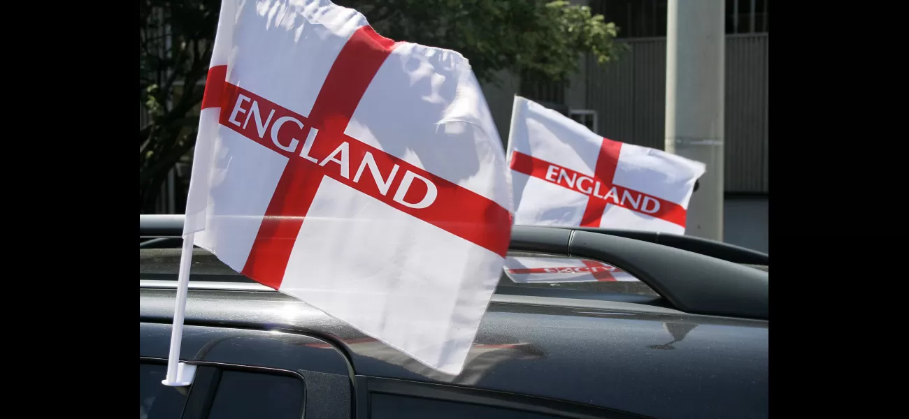 Displaying an England flag during the Euros could result in a hefty £2,500 penalty.