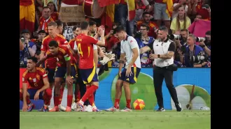 Spain is worried about the injury to Alvaro Morata, who was hurt by a security guard after their victory against France in the Euro 2024 semi-final.