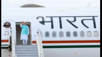 Modi leaves for Austria after successful trip to Russia.