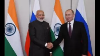 India and Russia aim to increase trade to $100 billion by 2030 and collaborate in the fields of energy and agriculture.