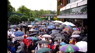 Sunny skies expected for Wimbledon as Novak Djokovic competes in London.
