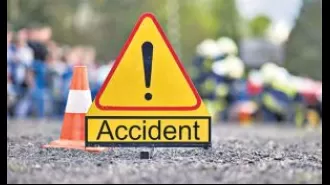 Over 18 people dead after bus collides with milk tanker in UP.