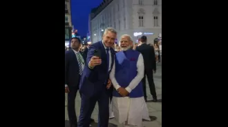 Modi meets Austrian chancellor for personal visit in Vienna