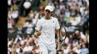 A person who is considered an honorary British citizen will be playing against Novak Djokovic at Wimbledon today.