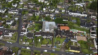 A large rooftop destroyed in UK's most extensive man's home after ten-year court fight.