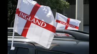 Displaying an England flag during the Euros could result in a hefty £2,500 penalty.