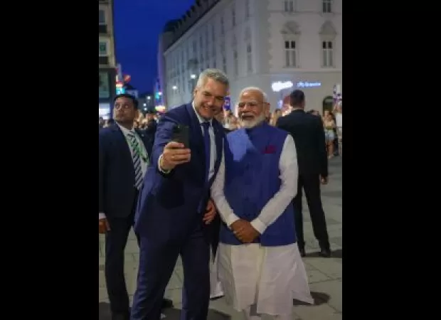 Modi meets Austrian chancellor for personal visit in Vienna