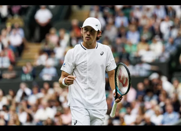 A person who is considered an honorary British citizen will be playing against Novak Djokovic at Wimbledon today.