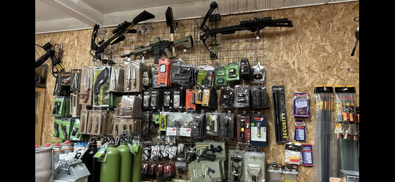 What are the regulations for using crossbows in the UK?