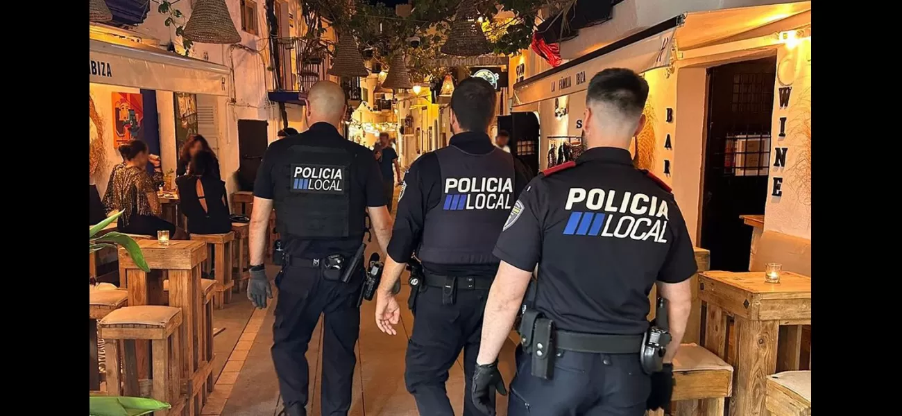 Two British citizens were taken into custody in Ibiza after a tourist was robbed of a watch worth £105,000.
