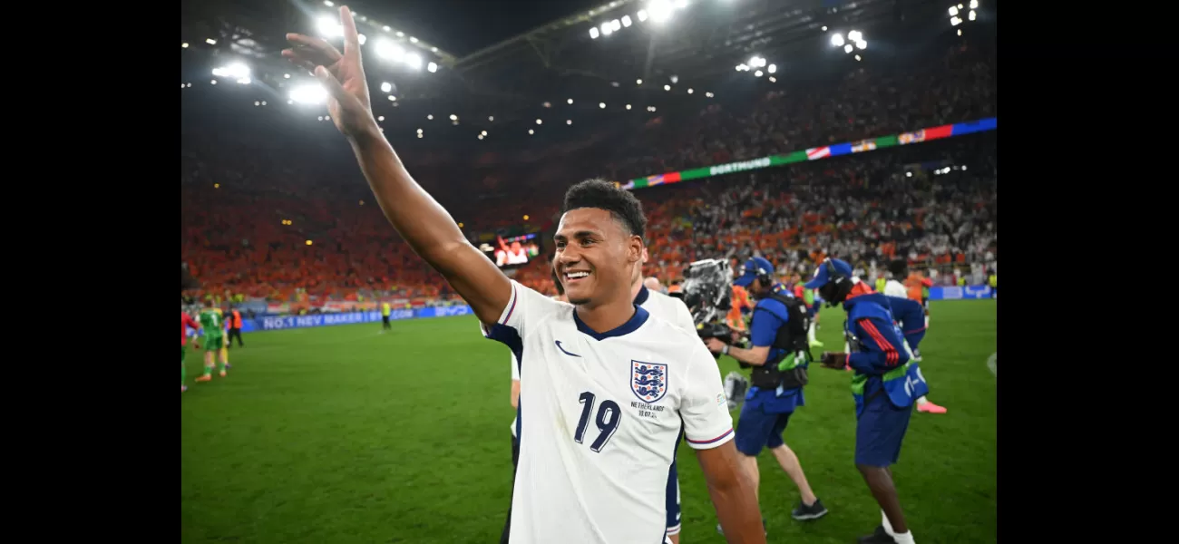 Ollie Watkins gave words of encouragement to Cole Palmer before his game-winning goal against the Netherlands, securing a spot in the Euro 2024 final.