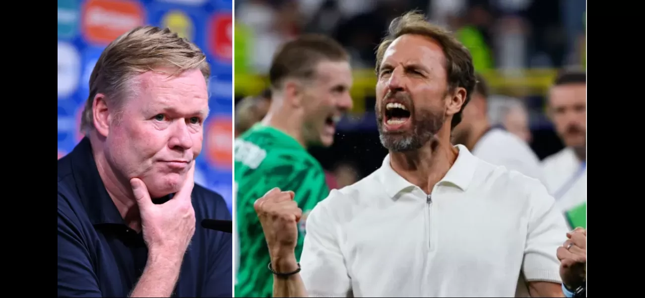 Dutch coach Koeman defends England against criticism of being 