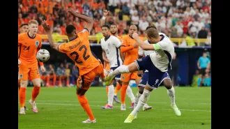 Lee Dixon and Ally McCoist were confused by the referee's decision to award a penalty to England during their Euro 2024 semi-final against the Netherlands.