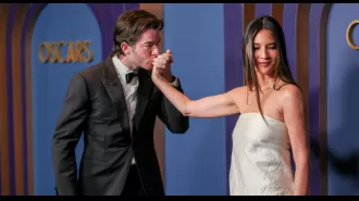 Comedian John Mulaney weds actress Olivia Munn in small wedding.