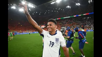 Ollie Watkins gave words of encouragement to Cole Palmer before his game-winning goal against the Netherlands, securing a spot in the Euro 2024 final.