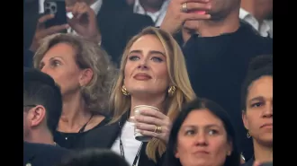Adele and Ed Sheeran join in celebrating as England's win secures spot in Euro 2024 final.