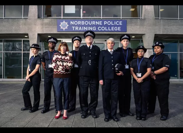 Police criticize ITV for offensive title of its new comedy show.