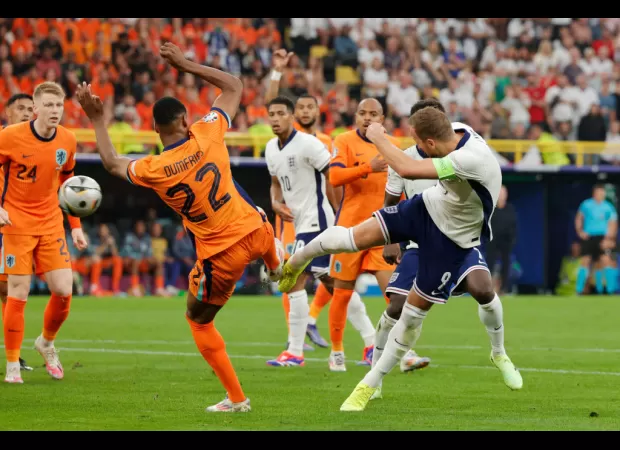 Lee Dixon and Ally McCoist were confused by the referee's decision to award a penalty to England during their Euro 2024 semi-final against the Netherlands.