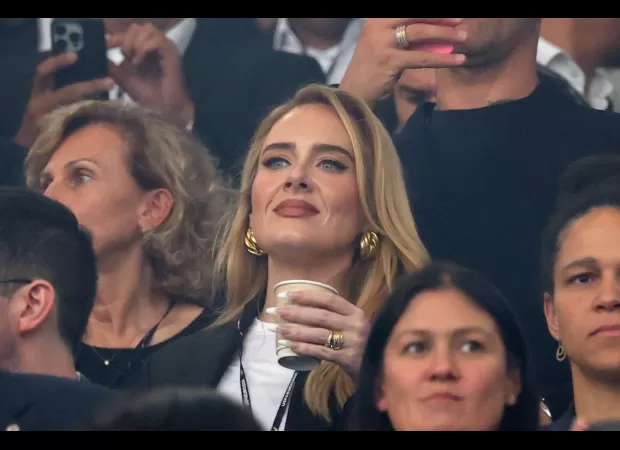 Adele and Ed Sheeran join in celebrating as England's win secures spot in Euro 2024 final.