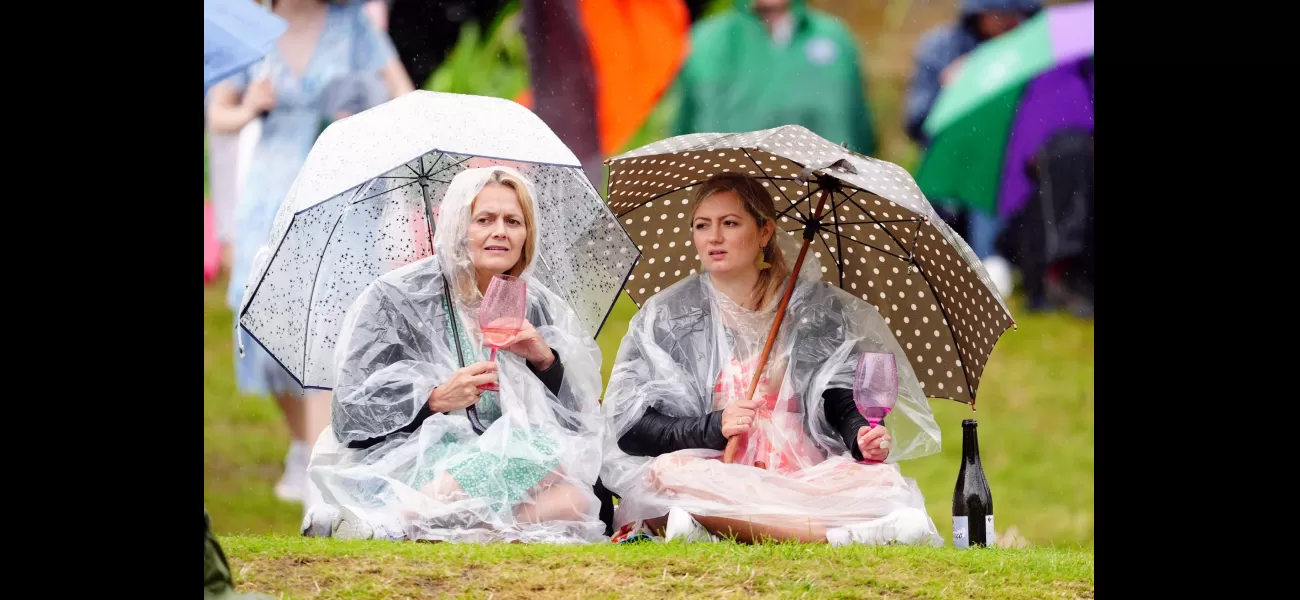 After days of heavy rain, Wimbledon spectators can finally look forward to sunny skies.