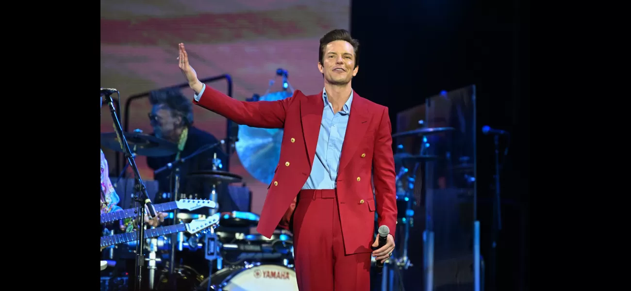 Fans were amazed when The Killers stopped their concert to celebrate England's win in the semi-final match.
