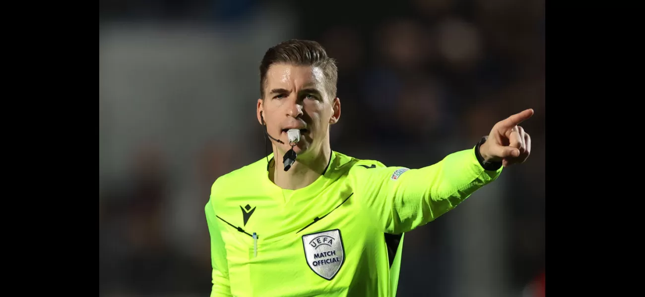 Letexier chosen as referee for England-Spain Euro 2024 final.