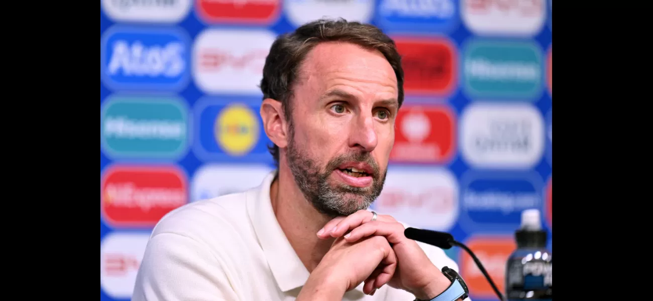 A potential lineup for the England national team in the Euro 2024 final against Spain.