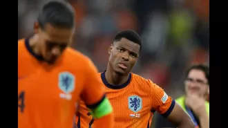 Dumfries shares thoughts on controversial penalty in Dutch loss to England.