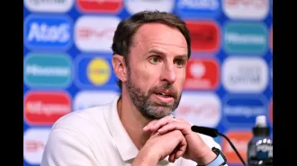 A potential lineup for the England national team in the Euro 2024 final against Spain.
