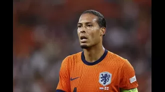 Van Dijk comments on future with Liverpool after Netherlands' disappointing loss at Euro 2024.