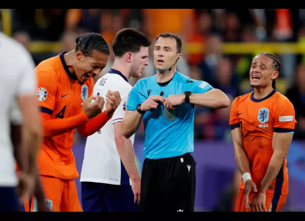 A former FIFA referee shares new information about why the controversial penalty call against England in the Euro 2024 semi-final was incorrect.