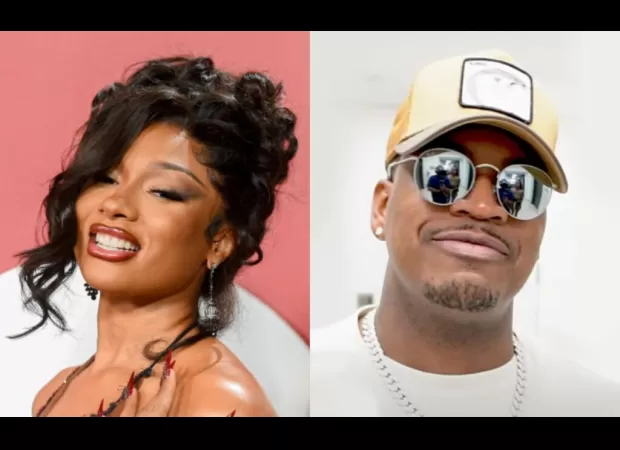 Megan Thee Stallion and Ne-Yo face off on 'Celebrity Family Feud' for a good cause.