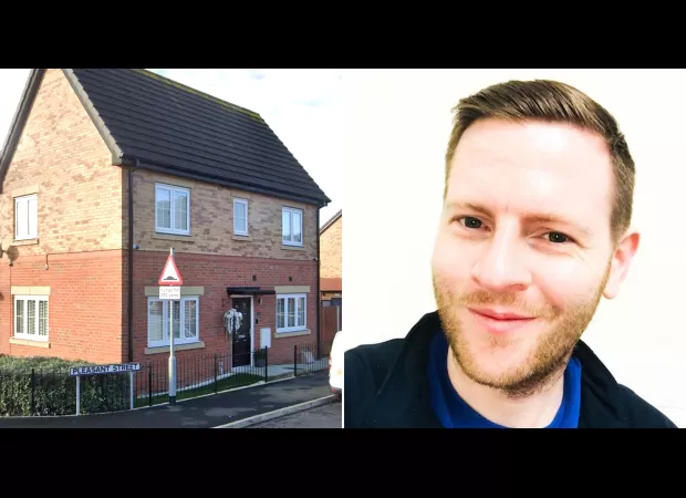 Family forced to leave home due to 'Big Brother' neighbor's spying with camera.