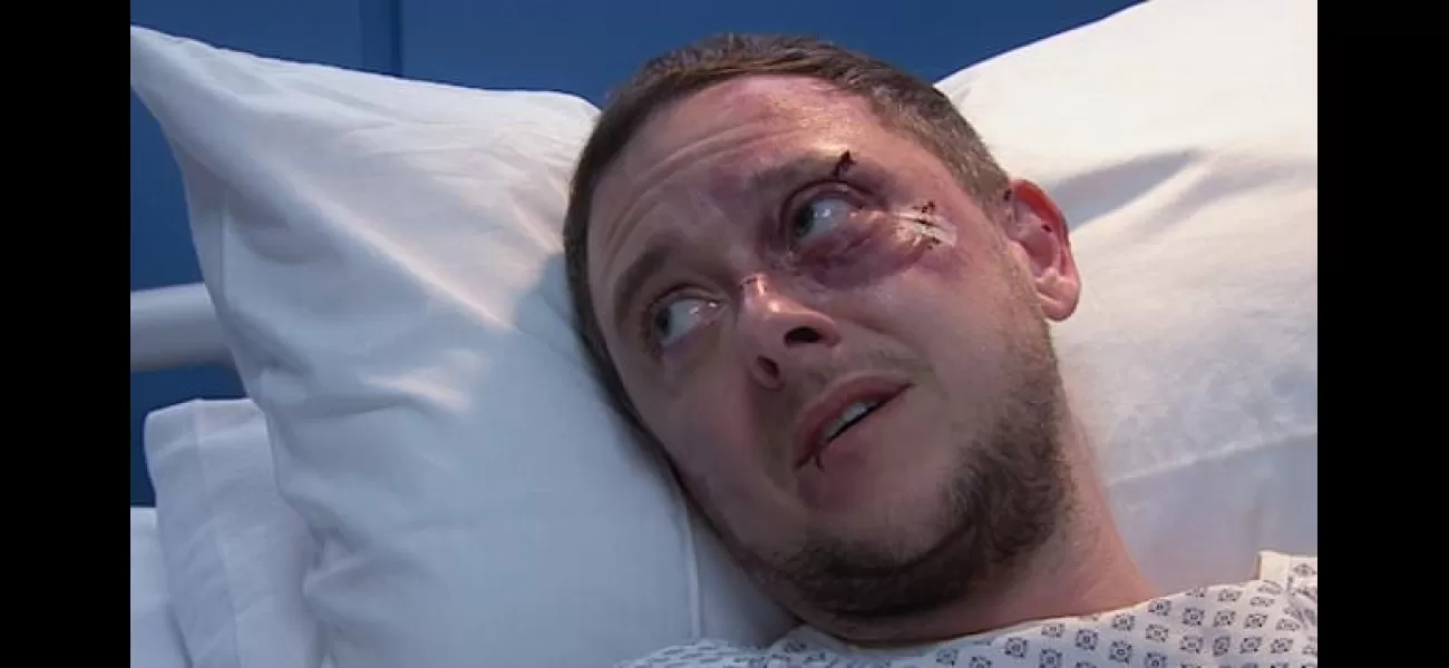 Matty from Emmerdale pleads with Amy to keep his dangerous secret hidden to avoid risking his life.