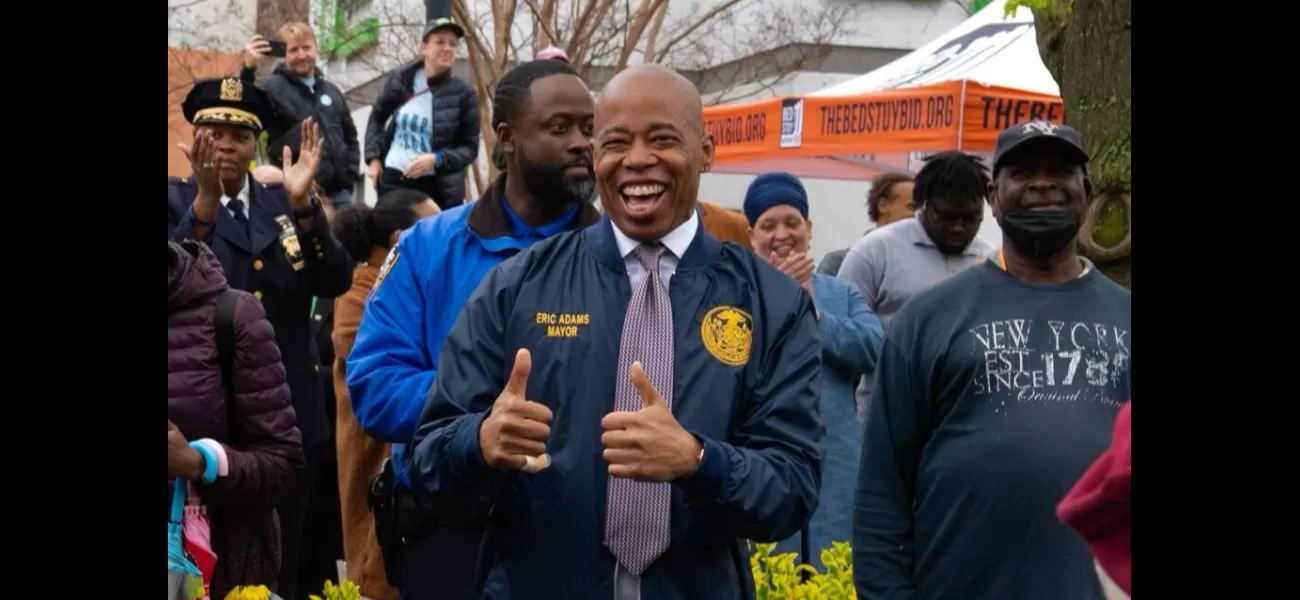 Mayor Eric Adams introduces NYC's first official trash bin pickup program, unveiling a revamped appearance for city streets.