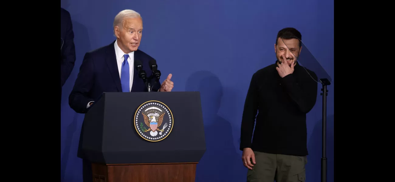 Biden mistakenly refers to Ukrainian President Zelensky as President Putin during a tense press conference.