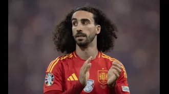 The girlfriend of Marc Cucurella shares his promise if Spain wins against England in the Euro 2024 final.