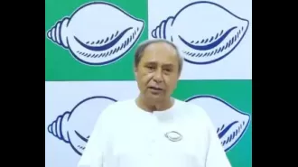 Naveen appeals to Odisha CM to address the collapse of Lord Balabhadra idol.