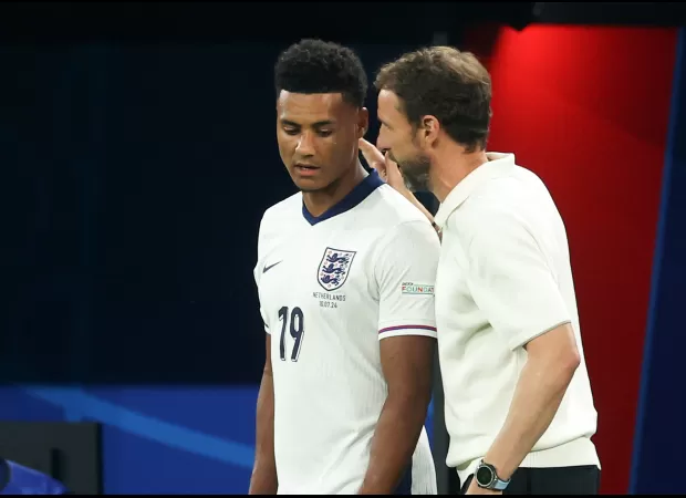 Ollie Watkins shares the pre-game advice from Gareth Southgate before scoring the winning goal for England against Netherlands at Euro 2024.