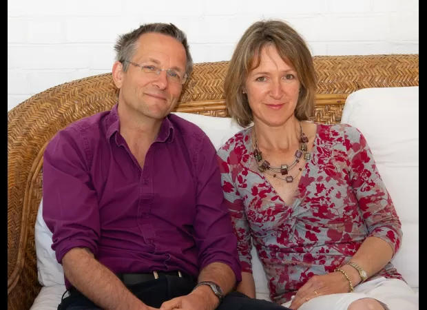 The wife of Dr. Michael Mosley shares about the 
