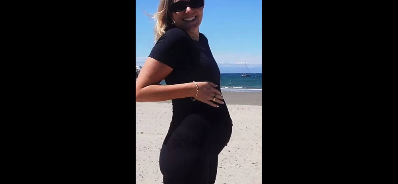 Happy Emily Clarkson shares exciting news of second pregnancy.