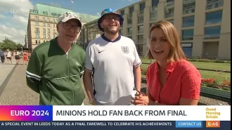 Susanna Reid urges for action after England fan's dream of attending Euros 2024 is jeopardized by Despicable Me.