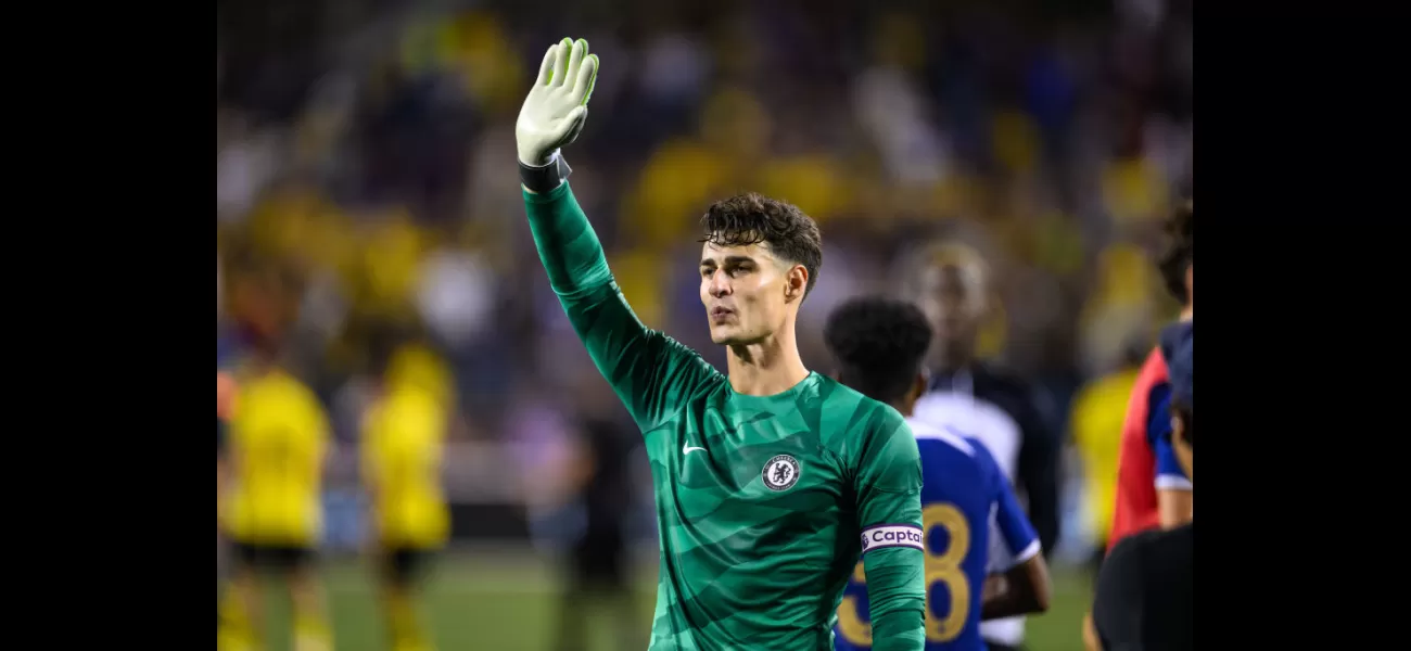 A Chelsea player is practicing away from the main team in preparation for a possible departure in the summer.