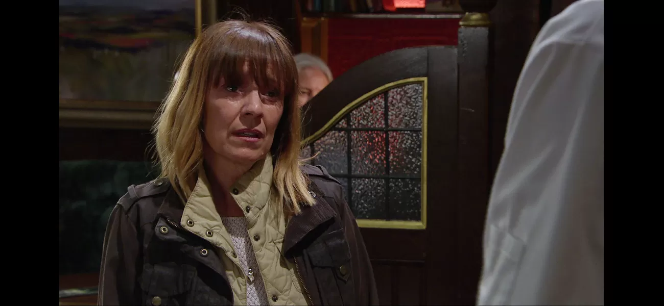 Famous Emmerdale star in tears after wild night with pals.
