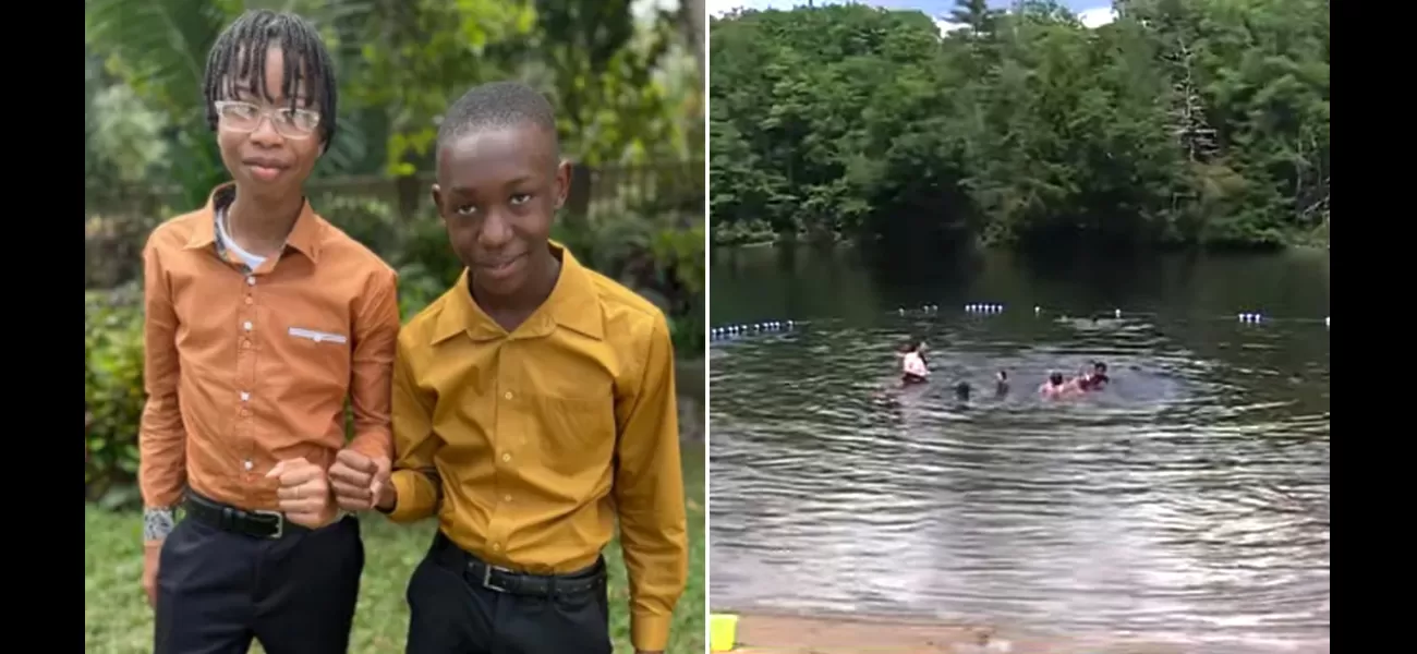 Two teenage siblings discovered lifeless and embracing in well-known waterway