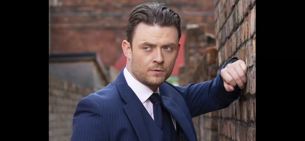 Coronation Street actor Calum Lill says the upcoming dark scenes on the show will be difficult to watch.