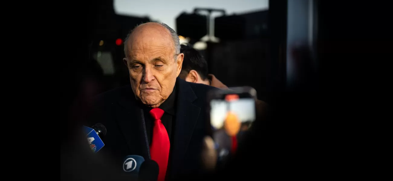 Court allows seizure of Giuliani's assets after dismissing his bankruptcy.